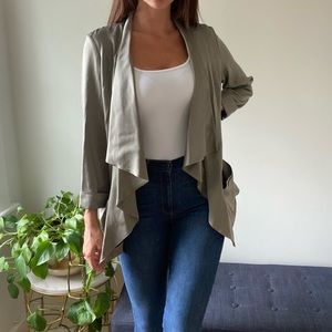 Marciano // Silky Green Relaxed Blazer